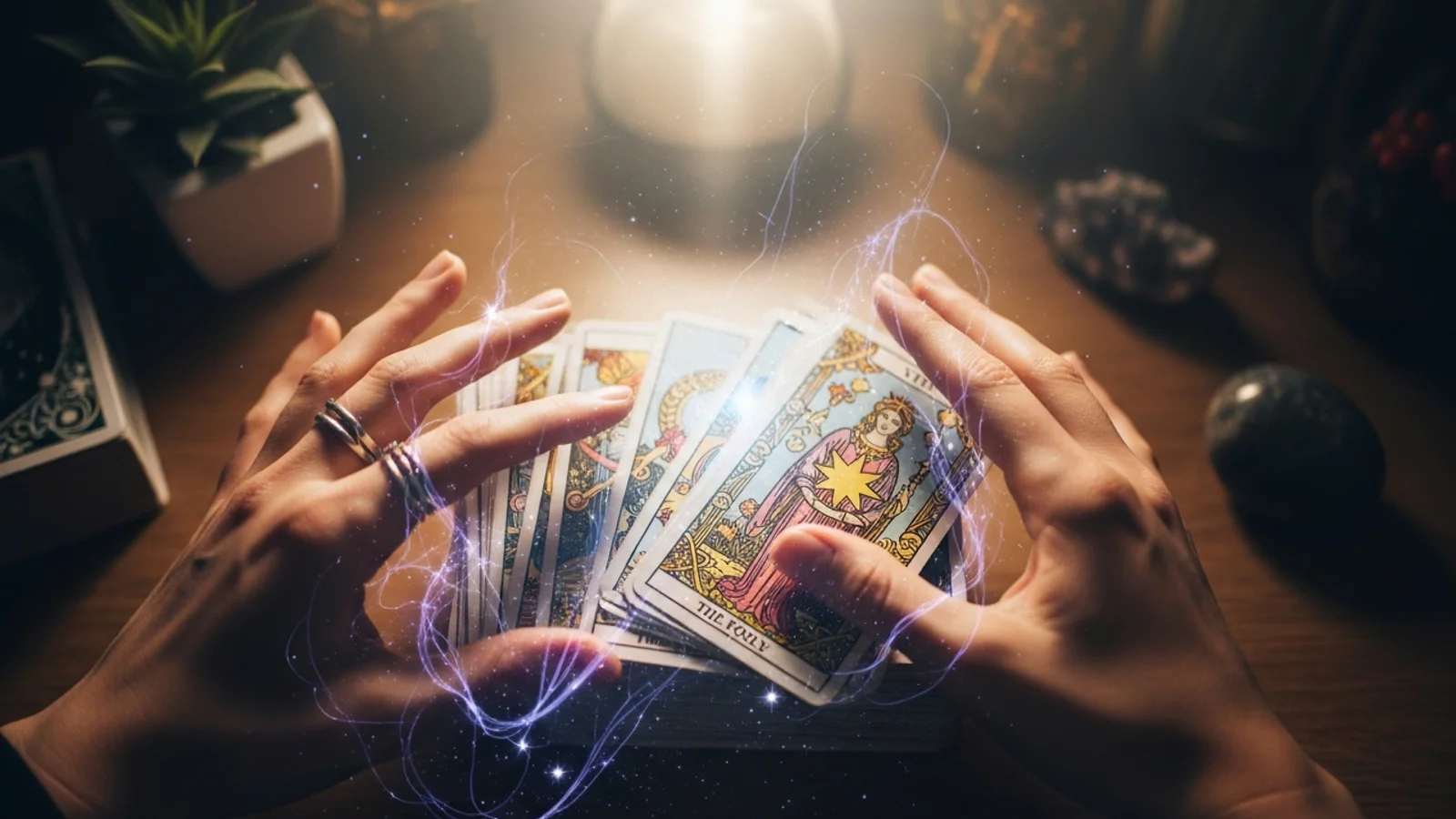 Hướng dẫn tráo bài Tarot đúng cách để kết nối năng lượng
