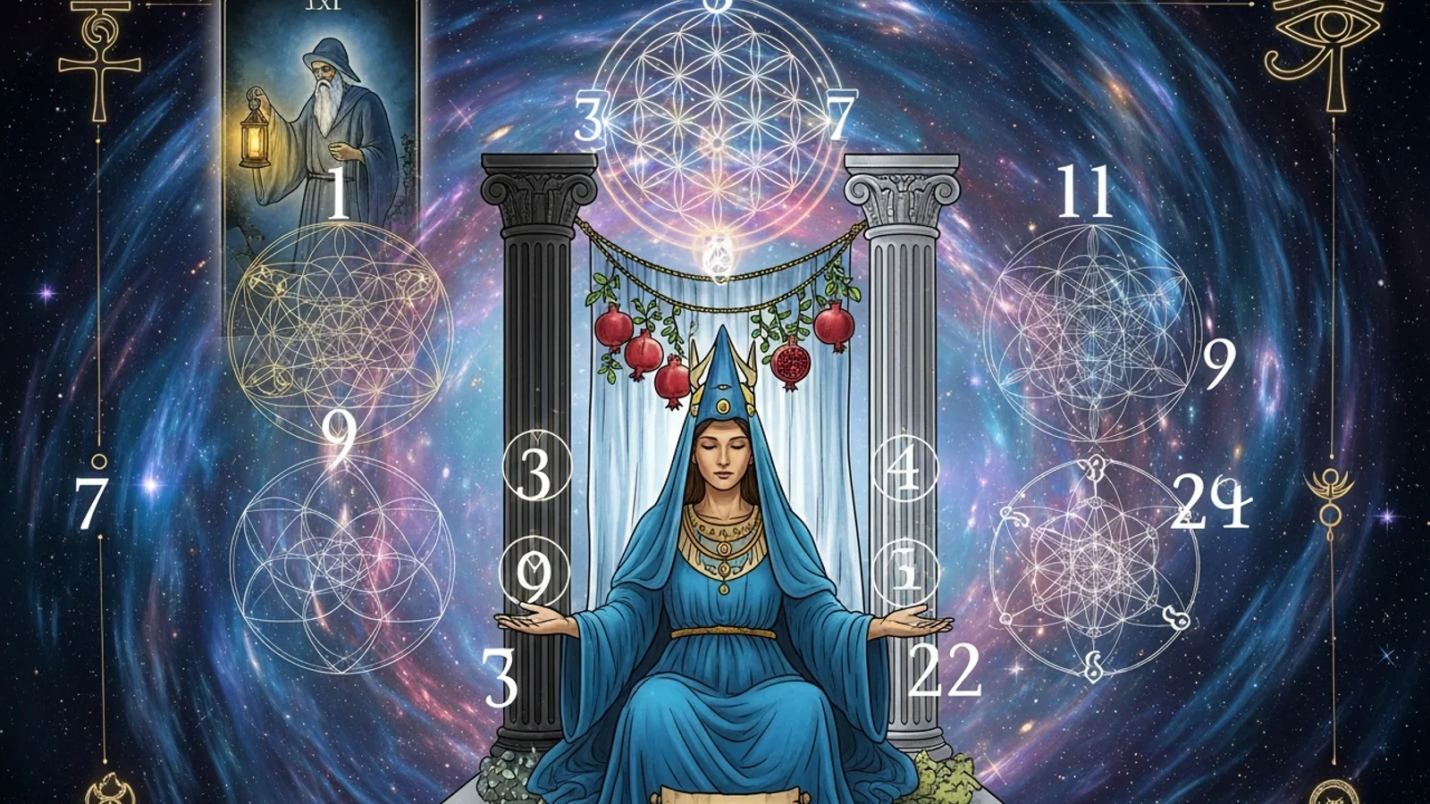 Mối liên hệ giữa Thần số học (Numerology) và Tarot