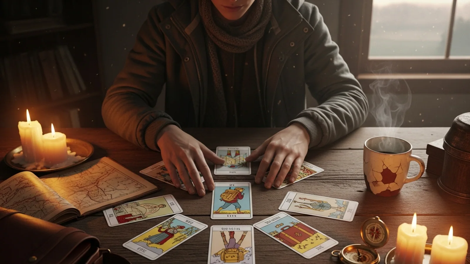 Tarot du lịch: Hỏi bài trước khi xách balo lên và đi