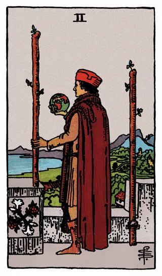 Ý nghĩa lá bài Two of Wands