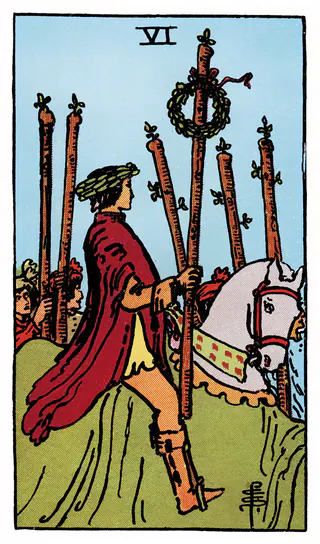 Ý nghĩa lá bài Six of Wands