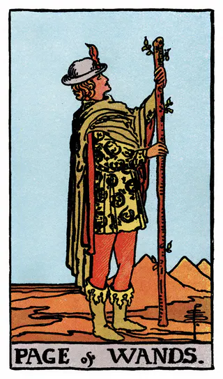Ý nghĩa lá bài Page of Wands