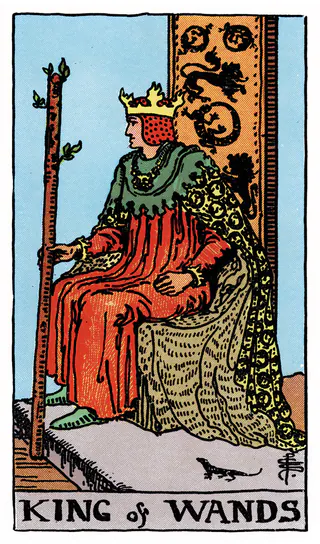 Ý nghĩa lá bài King of Wands