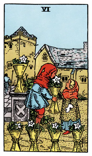 Ý nghĩa lá bài Six of Cups
