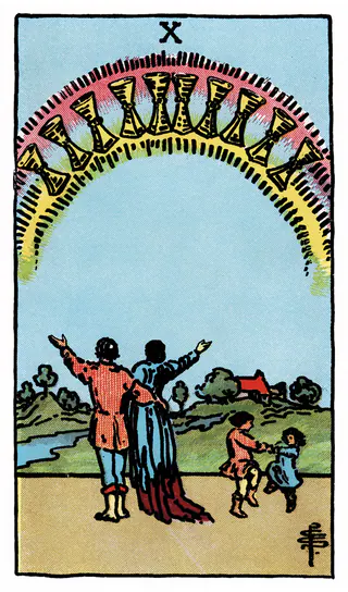 Ý nghĩa lá bài Ten of Cups