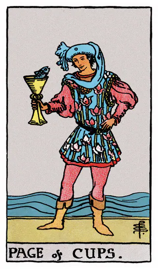 Ý nghĩa lá bài Page of Cups