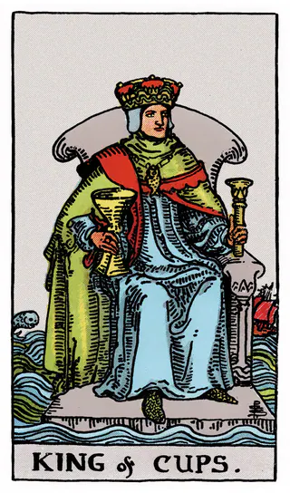 Ý nghĩa lá bài King of Cups