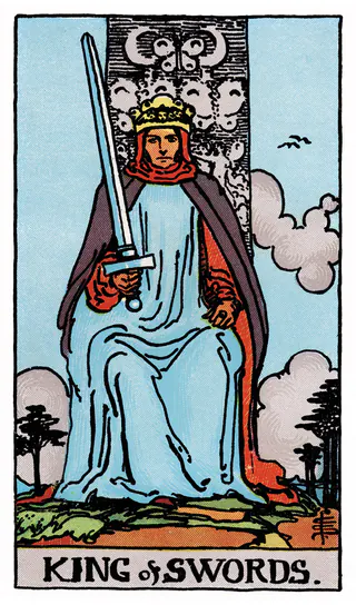 Ý nghĩa lá bài King of Swords