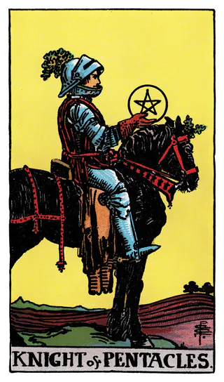 Ý nghĩa lá bài Knight of Pentacles